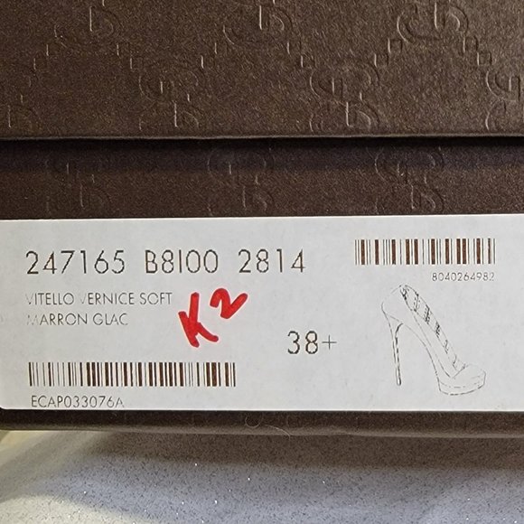 GUCCI Soft Patent Leather Pumps  38.5 - Picture 12 of 12